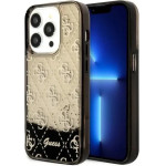 Guess GUHCP14LLC4PSGK iPhone 14 Pro 6.1'' black/black hardcase Liquid Glitter 4G Transculent - (GUE002790-0)
