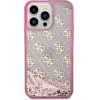 Guess GUHCP14LLC4PSGP iPhone 14 Pro 6.1'' pink/pink hardcase Liquid Glitter 4G Transculent - (GUE002793-0)