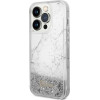 Guess GUHCP14LLCSGSGH iPhone 14 Pro 6.1'' white/white hardcase Liquid Glitter Marble - (GUE002802-0)
