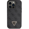 Guess GUHCP14LP4TDSCPK case for iPhone 14 Pro - black Crossbody 4G Metal Logo - (GUE002982-0)