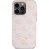 Guess GUHCP14LP4TDSCPP case for iPhone 14 Pro - pink Crossbody 4G Metal Logo - (GUE002998-0)
