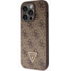 Guess GUHCP14LP4TDSCPW case for iPhone 14 Pro - brown Crossbody 4G Metal Logo - (GUE002990-0)