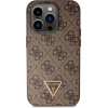 Guess GUHCP14LP4TDSCPW case for iPhone 14 Pro - brown Crossbody 4G Metal Logo - (GUE002990-0)