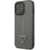 Guess GUHCP14LPSATLG iPhone 14 Pro 6.1 silver / silver hardcase SaffianoTriangle Logo - (GUE002340-0)