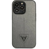 Guess GUHCP14LPSATLG iPhone 14 Pro 6.1 silver / silver hardcase SaffianoTriangle Logo - (GUE002340-0)