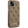 Guess GUHCP14MHG4SHW iPhone 14 Plus 6.7 brown / brown hard case 4G Vintage Gold Logo - (GUE002295-0)