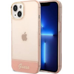 Guess GUHCP14MHGCOP iPhone 14 Plus 6.7 pink / pink hardcase Translucent - (GUE002255-0)