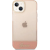 Guess GUHCP14MHGCOP iPhone 14 Plus 6.7 pink / pink hardcase Translucent - (GUE002255-0)