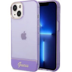Guess GUHCP14MHGCOU iPhone 14 Plus 6.7 violet / purple hardcase Translucent - (GUE002251-0)