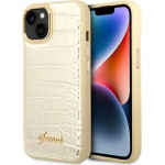 Guess GUHCP14MHGCRHD iPhone 14 Plus 6.7 gold / gold hardcase Croco Collection - (GUE002267-0)