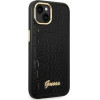 Guess GUHCP14MHGCRHK iPhone 14 Plus 6.7 black / black hardcase Croco Collection - (GUE002259-0)
