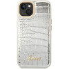 Guess GUHCP14MHGCRHS iPhone 14 Plus 6.7 silver / silver hardcase Croco Collection - (GUE002271-0)