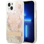 Guess GUHCP14MLFLSD iPhone 14 Plus 6.7 gold/gold hardcase Paisley Liquid Glitter - (GUE002359-0)