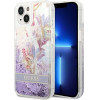 Guess GUHCP14MLFLSU iPhone 14 Plus 6.7 violet / purple hardcase Flower Liquid Glitter - (GUE002351-0)