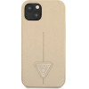 Guess GUHCP14MPSATLE iPhone 14 Plus 6.7'' beige/beige hardcase SaffianoTriangle Logo - (GUE002335-0)
