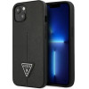 Guess GUHCP14MPSATLK iPhone 14 Plus 6,7 black / black hardcase SaffianoTriangle Logo - (GUE002331-0)