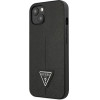 Guess GUHCP14MPSATLK iPhone 14 Plus 6,7 black / black hardcase SaffianoTriangle Logo - (GUE002331-0)