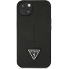 Guess GUHCP14MPSATLK iPhone 14 Plus 6,7 black / black hardcase SaffianoTriangle Logo - (GUE002331-0)