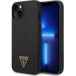 Guess GUHCP14MSLTGK iPhone 14 Plus 6.7 black/black hardcase Silicone Triangle - (GUE002323-0)