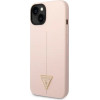 Guess GUHCP14MSLTGP iPhone 14 Plus 6.7 pink/pink hardcase Silicone Triangle - (GUE002319-0)