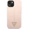 Guess GUHCP14MSLTGP iPhone 14 Plus 6.7 pink/pink hardcase Silicone Triangle - (GUE002319-0)