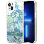 Guess GUHCP14SLFLSN iPhone 14 6.1 green / green hardcase Flower Liquid Glitter - (GUE002354-0)