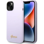 Guess GUHCP14SSLSMU iPhone 14 6.1'' purple/purple hard case Silicone Vintage Gold Logo - (GUE002282-0)