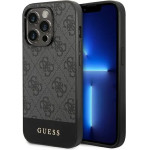 Guess GUHCP14XG4GLGR iPhone 14 Pro Max 6.7 grey/grey hard case 4G Stripe Collection - (GUE002369-0)