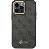 Guess GUHCP14XHG4SHK iPhone 14 Pro Max 6.7 ''black / black hard case 4G Vintage Gold Logo - (GUE002289-0)