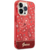 Guess GUHCP14XHGBNHR iPhone 14 Pro Max 6.7 red/red hardcase Bandana Paisley - (GUE002201-0)