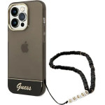 Guess GUHCP14XHGCOHK iPhone 14 Pro Max 6,7 black / black hardcase Translucent Pearl Strap - (GUE002237-0)