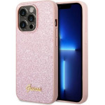 Guess GUHCP14XHGGSHP iPhone 14 Pro Max 6,7'' rozowy/pink hard case Glitter Script - (GUE002157-0)