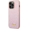 Guess GUHCP14XHGGSHP iPhone 14 Pro Max 6,7'' rozowy/pink hard case Glitter Script - (GUE002157-0)