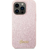 Guess GUHCP14XHGGSHP iPhone 14 Pro Max 6,7'' rozowy/pink hard case Glitter Script - (GUE002157-0)