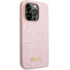 Guess GUHCP14XHGGSHP iPhone 14 Pro Max 6,7'' rozowy/pink hard case Glitter Script - (GUE002157-0)