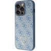 Guess GUHCP14XP4TDSCPB iPhone 14 Pro Max 6.7 blue/blue hardcase Crossbody 4G Metal Logo - (GUE003184-0)