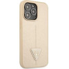 Guess GUHCP14XPSATLE iPhone 14 Pro Max 6,7 beige / beige hardcase SaffianoTriangle Logo - (GUE002337-0)