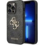 Guess GUHCP15L4GMGGR iPhone 15 Pro 6.1'' gray/gray hardcase 4G Big Metal Logo - (GUE003238-0)