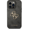 Guess GUHCP15L4GMGGR iPhone 15 Pro 6.1'' gray/gray hardcase 4G Big Metal Logo - (GUE003238-0)