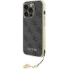 Guess GUHCP15LGF4GGR iPhone 15 Pro 6.1 gray/gray hardcase 4G Charms Collection - (GUE003284-0)