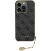 Guess GUHCP15LGF4GGR iPhone 15 Pro 6.1 gray/gray hardcase 4G Charms Collection - (GUE003284-0)
