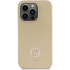 Guess GUHCP15LPS4DGPD iPhone 15 Pro 6.1 gold/gold hardcase Strass Metal Logo - (GUE003322-0)