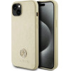 Guess GUHCP15MPS4DGPD iPhone 15 Plus 6.7 gold/gold hardcase Strass Metal Logo - (GUE003276-0)