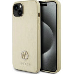 Guess GUHCP15MPS4DGPD iPhone 15 Plus 6.7 gold/gold hardcase Strass Metal Logo - (GUE003276-0)
