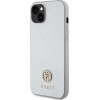 Guess GUHCP15MPS4DGPS iPhone 15 Plus 6.7 silver/silver hardcase Strass Metal Logo - (GUE003325-0)