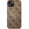 Guess GUHCP15S4GMGBR iPhone 15 6.1 brown/brown hardcase 4G Big Metal Logo - (GUE003234-0)
