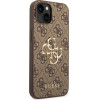 Guess GUHCP15S4GMGBR iPhone 15 6.1 brown/brown hardcase 4G Big Metal Logo - (GUE003234-0)