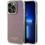 Guess GUHCP15XHDECMP iPhone 15 Pro Max 6.7 pink/pink hardcase IML Faceted Mirror Disco Iridescent - (GUE003241-0)