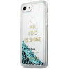 Guess GUHCP7GLUQBL iPhone 6/7/8 /SE 2020 / SE 2022 blue/blue hard case Liquid Glitter Party - (GUE000620-0)