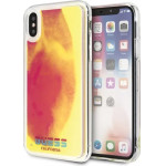 Guess GUHCPXGLCPI iPhone X/Xs rozowy /pink hard case California Glow in the dark - (GUE000379-0)